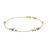 MADS Z LUXURY RAINBOW ARMBÅND 14 KARAT GULD - 1554062