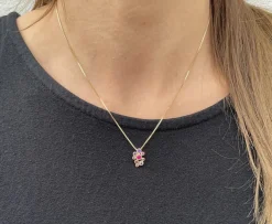 MADS Z PINK LUXURY RAINBOW 14 KARAT VEDHÆNG - 1534065