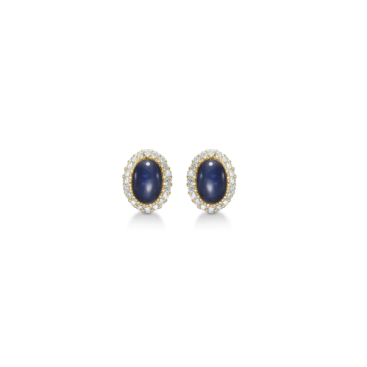MADS Z ROYAL SAPPHIRE ØRERING 14 KARAT GULD - 1514031