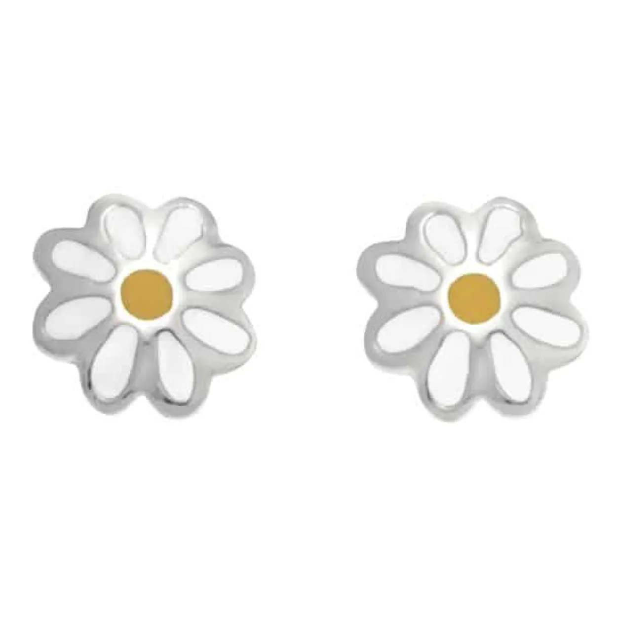 NOA KIDS ØRERINGE SØLV MED BLOMSTER - 30690610900