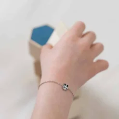 NORDAHL JEWELLERY ARMBÅND SØLV MED PANDA - 80250860900