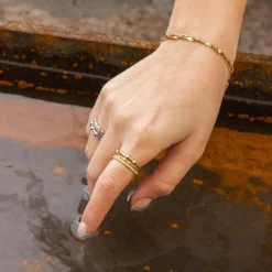 NORDAHL JEWELLERY FORGYLDT RING NICE52 -125 326-3