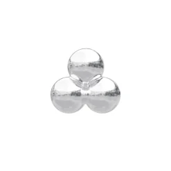 NORDAHL JEWELLERY LABRET PIERCING SØLV MED TRE KUGLER - 30140020900