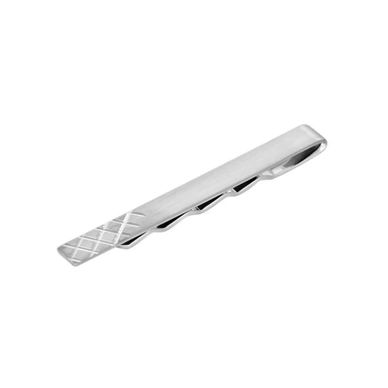 NORDAHL JEWELLERY SLIPSENÅL RODINERET SØLV MED MØNSTER - 40650260900