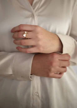 PER BORUP LILY LUMINA RING 14 KARAT GULD - 1093R