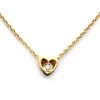 PER BORUP OPEN YOUR HEART HALSKÆDE 14 KARAT GULD MED BRILLANT - 944CX