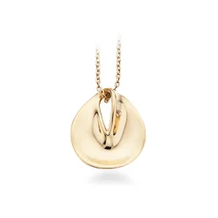 SCROUPLES 8 KARAT GULD VEDHÆNG OVAL - 212633