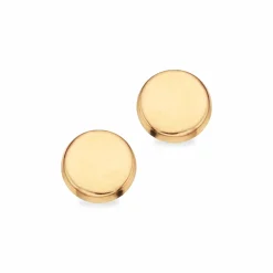 SCROUPLES POLET ØRERINGE 8 KARAT GULD - 119423