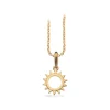 SCROUPLES VEDHÆNG SOL 8 KARAT GULD - 210993