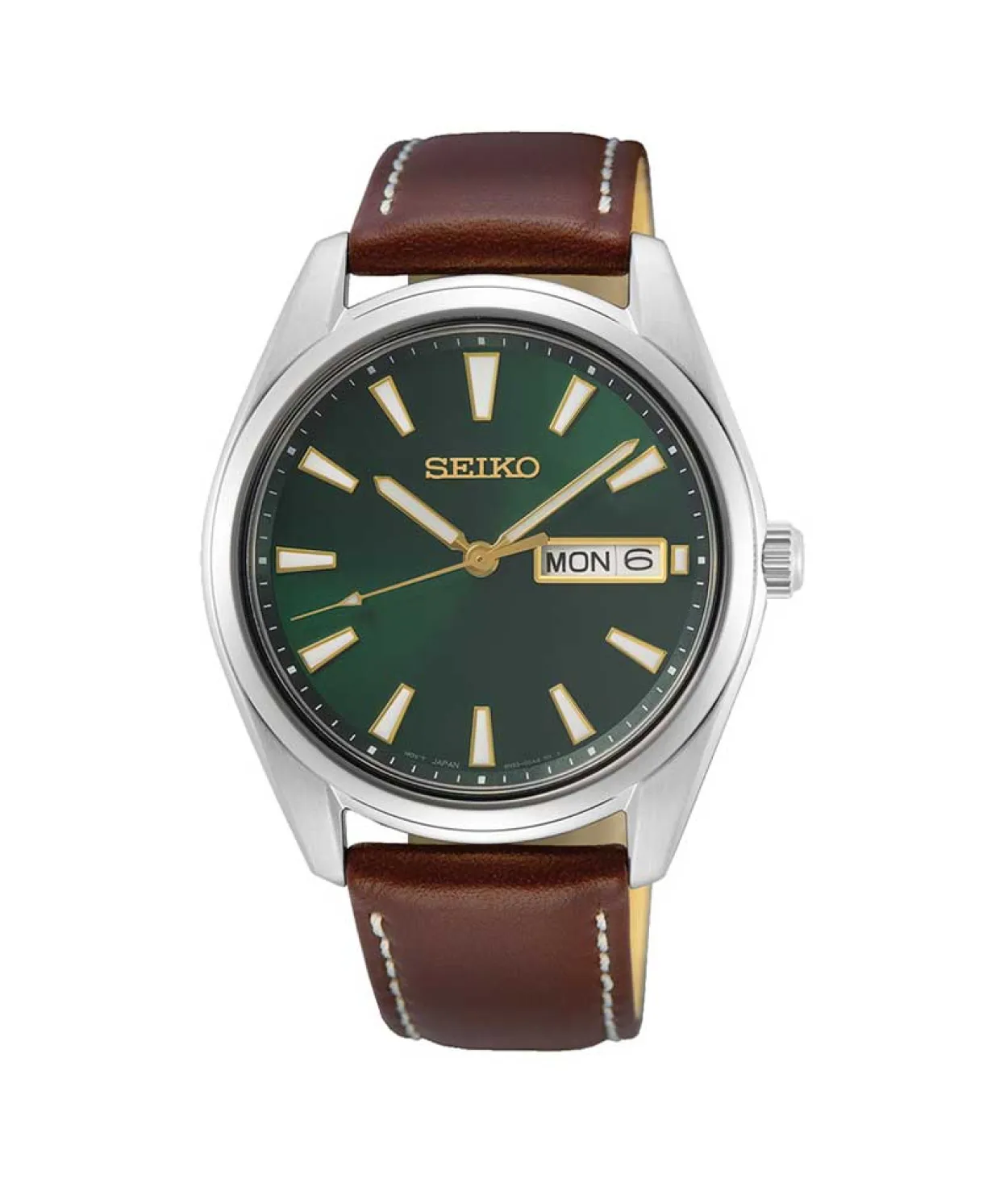 SEIKO GRØN SKIVE SAFIR GLAS - SUR449P1