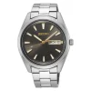 SEIKO GRÅ SKIVE DAG OG DATO - SUR343P1