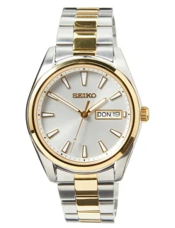 SEIKO HERREUR STÅL/GULD - SUR446P1