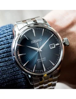 SEIKO PRESAGE BLÅ SKIVE AUTOMATIC - SRPB41J1