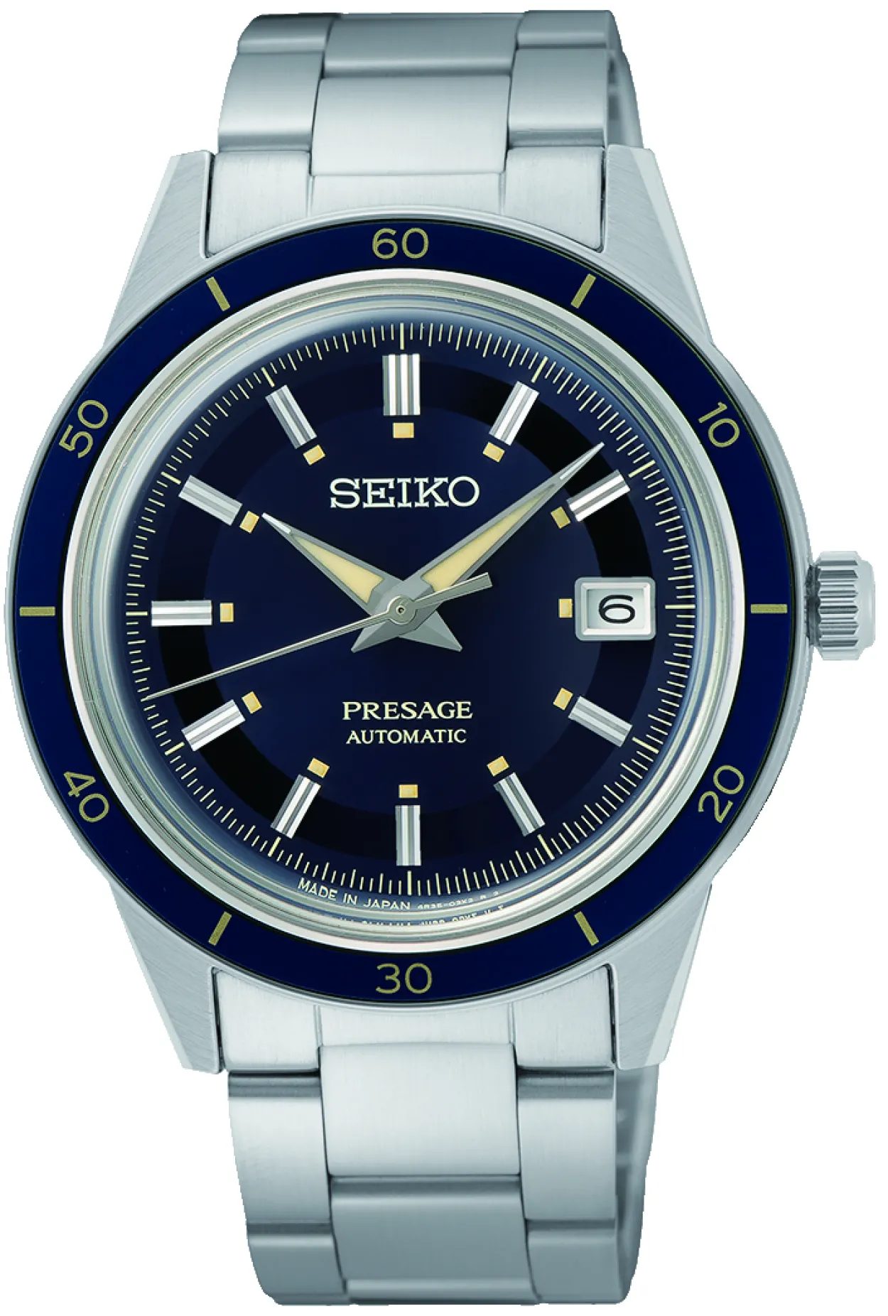 SEIKO PRESAGE UR HERRE STÅL MED AUTOMATIK - SRPG05J1