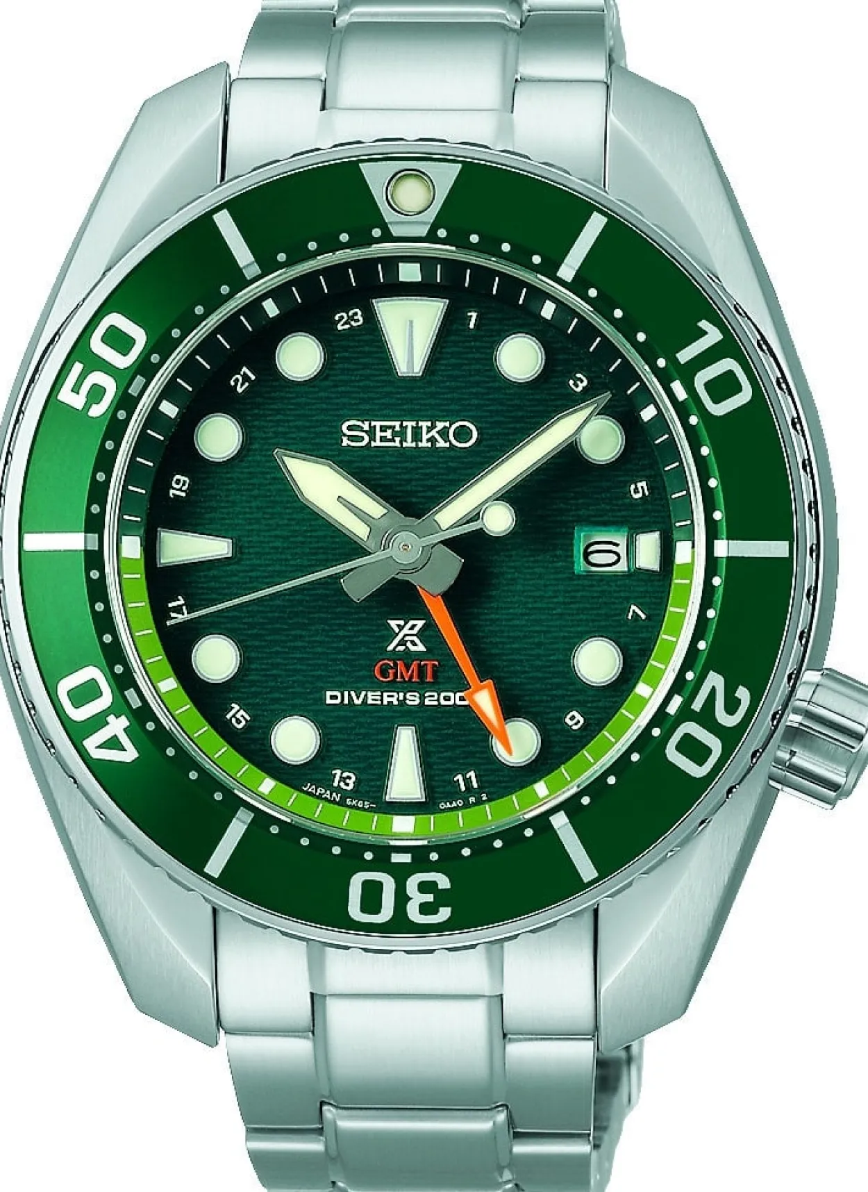 SEIKO PROSPEX GMT DIVERS GRØN - SFK003J1