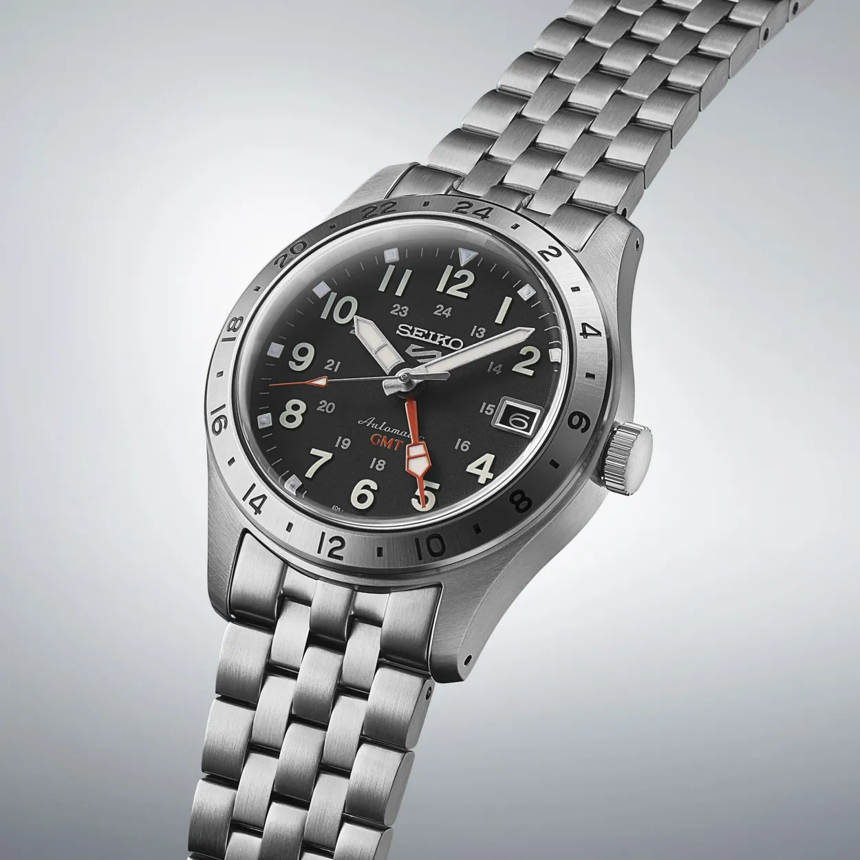 SEIKO 5 SPORT GMT AUTOMATIC LÆNKE - SSK023K1