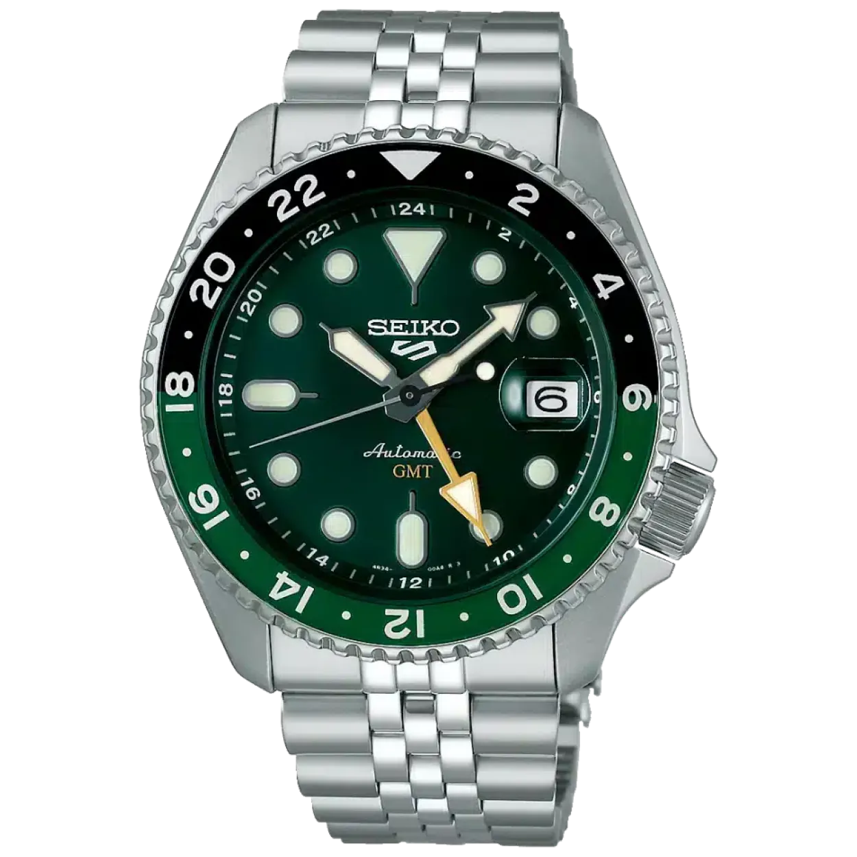SEIKO 5 SPORTS GMT AUTOMATIK UR HERRE - SSK035K1