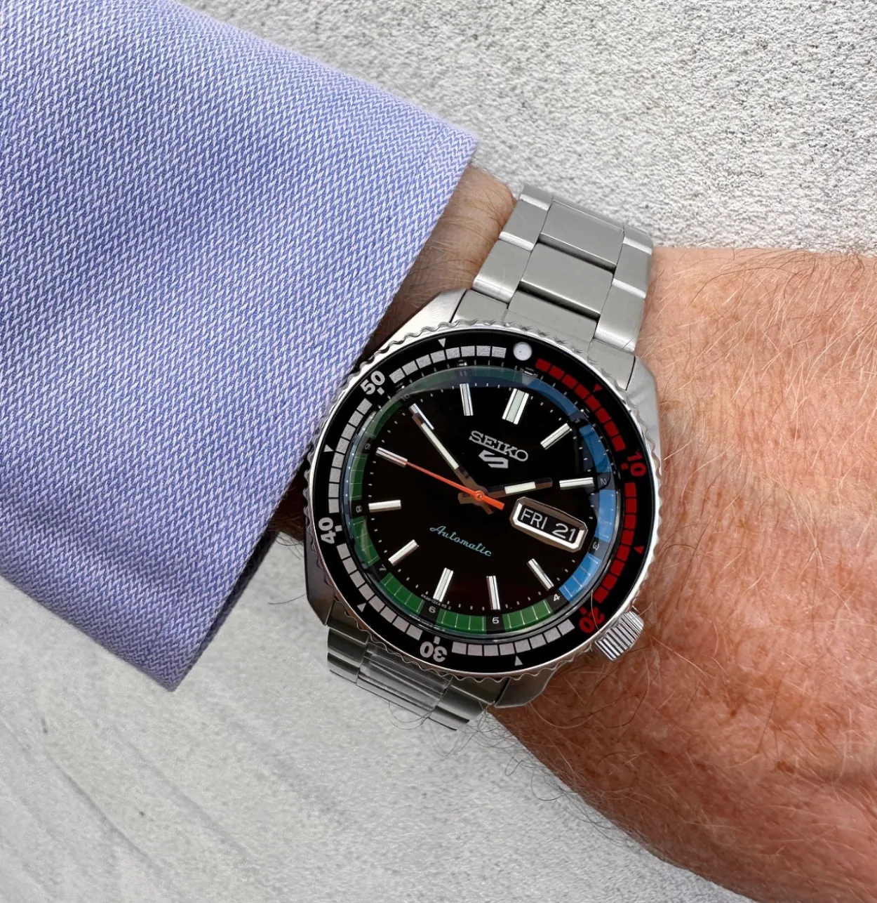 SEIKO 5 SPORT SPECIAL STÅL - SRPK13K1