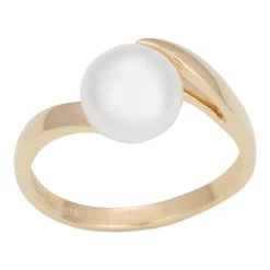 SIERSBØL RING 14 KARAT GULD MED FERSKVANDSPERLE - 118 142 5