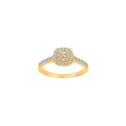 SIERSBØL RING 8 KARAT GULD MED ZIRKONIA - 10429930300