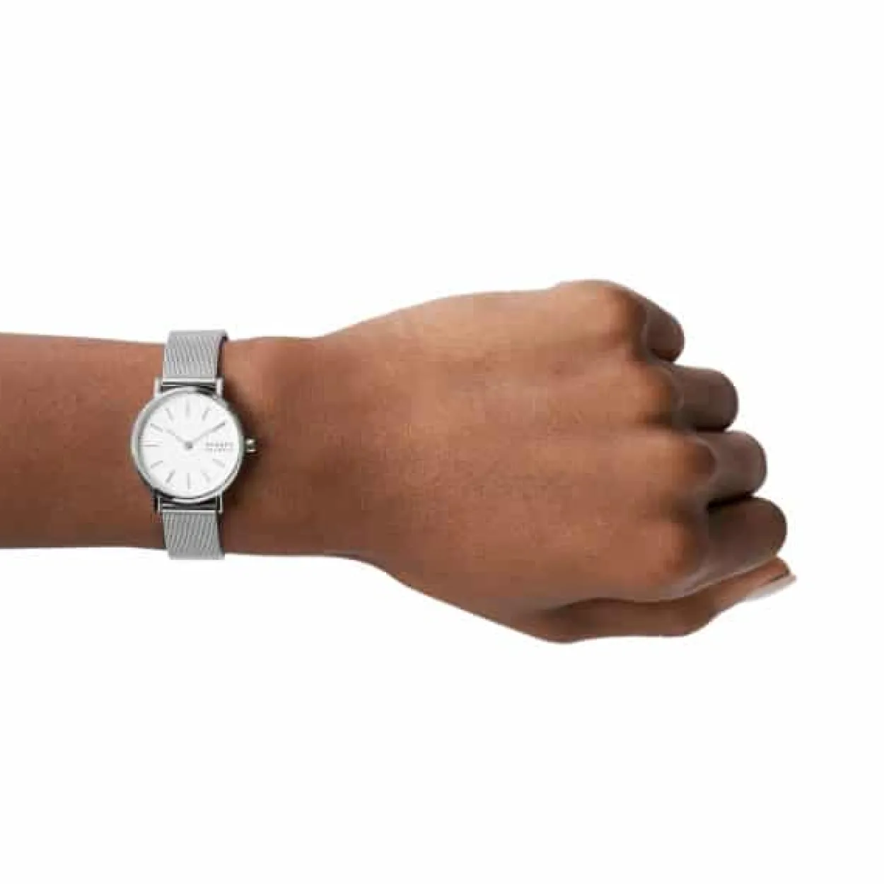 SKAGEN DAME SIGNATUR LILLE UR STÅL MED MESH LÆNKE - SKW2692