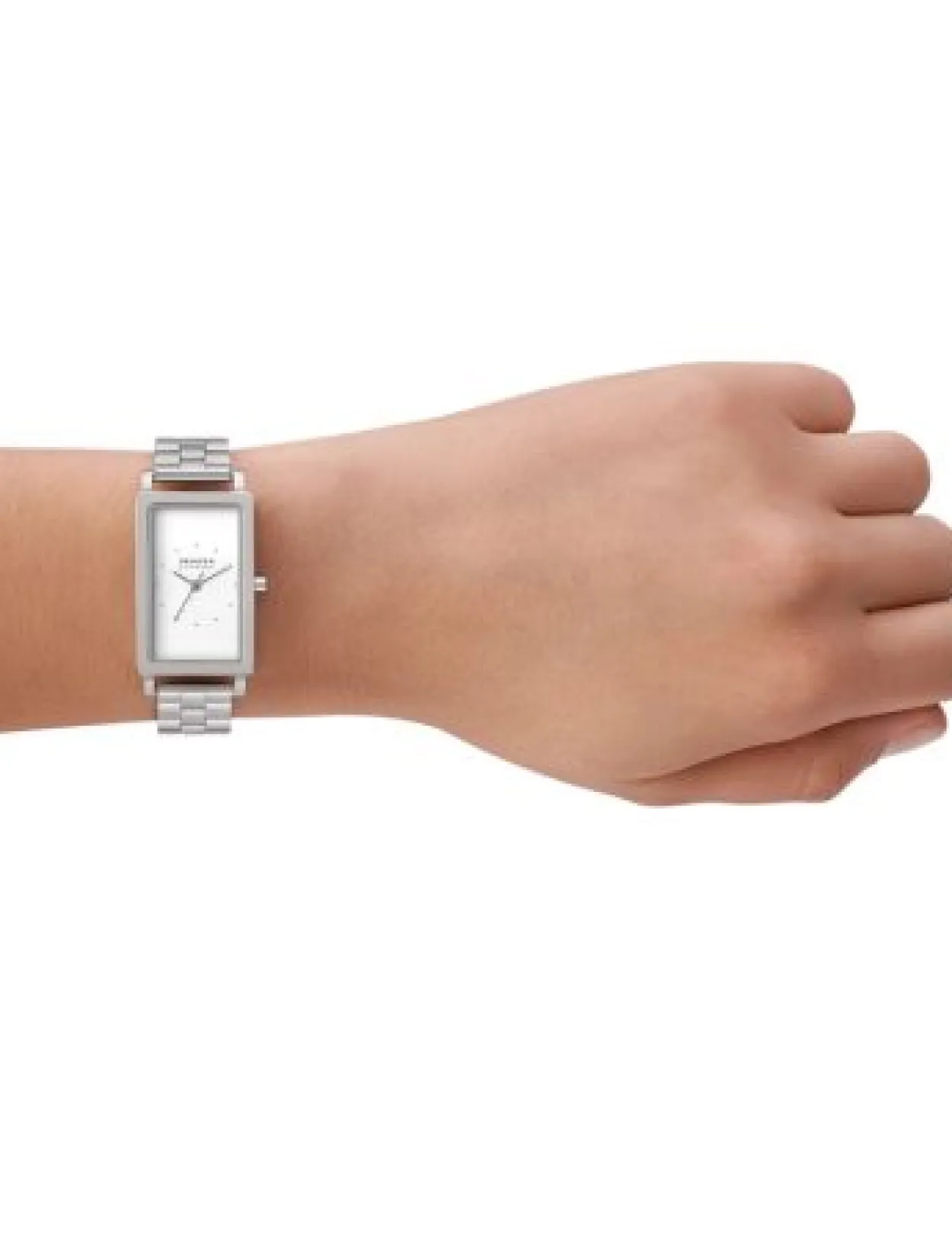 SKAGEN HAGEN UR DAME LILLE STÅL FIRKANTET - SKW3130