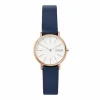 SKAGEN SIGNATUR LILLE ROSA MED BLÅ REM - SKW2838