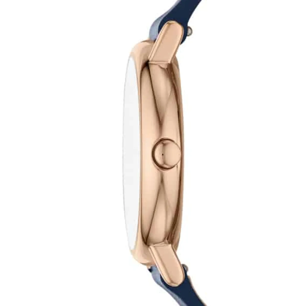 SKAGEN SIGNATUR LILLE ROSA MED BLÅ REM - SKW2838