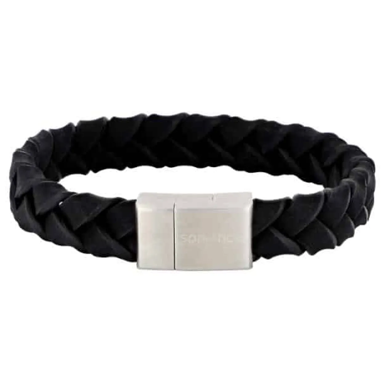 SON ARMBÅND KALVESKIND SORT 21 CM - 80970239121