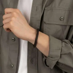 SON OF NOA ARMBÅND KALVESKIND BRUN 21 CM - 80970259221