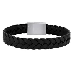 SON OF NOA ARMBÅND KALVESKIND STÅL SORT FLET - 80970269121