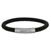 SON OF NOA ARMBÅND SORT KALVESKIND RUNDT 21 CM - 80970289121