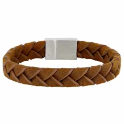 SON OF NOA BRUN LÆDER ARMBÅND 23 CM - 80970239223