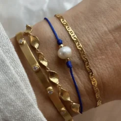 STINE A ARMBÅND SØLV FORGYLDT PETIT LÀMOUR - 3219-02-OS