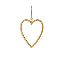 STINE A BELLA HEART FORGYLDT ØRERING - 1370-02-S