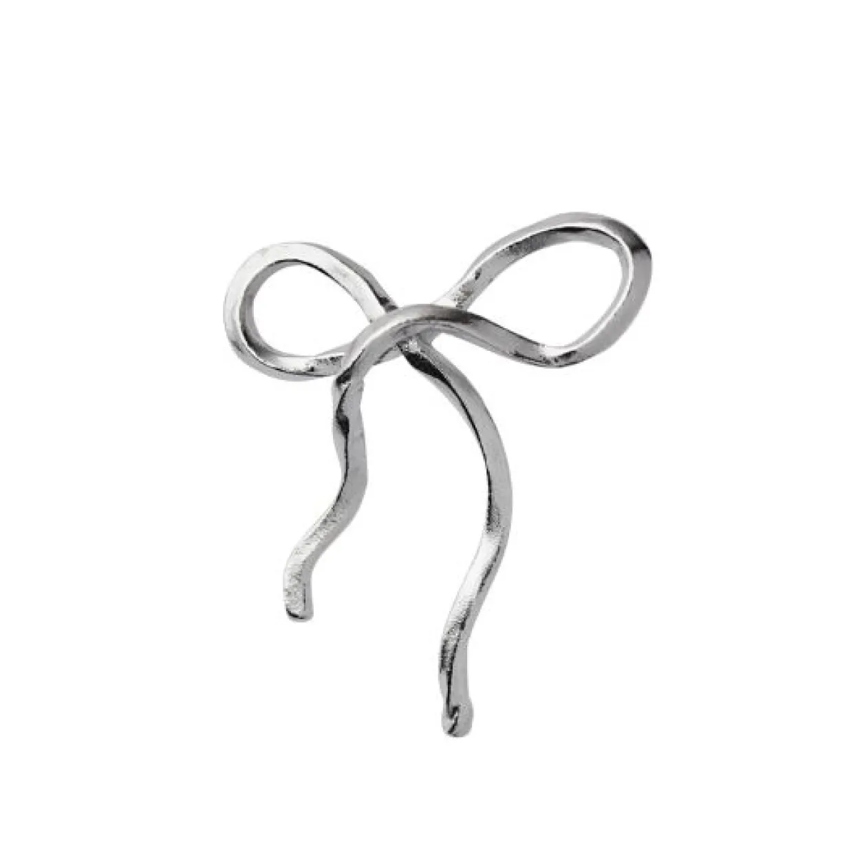 STINE A FLOW BOW SØLV ØRERING - 1343-00-S