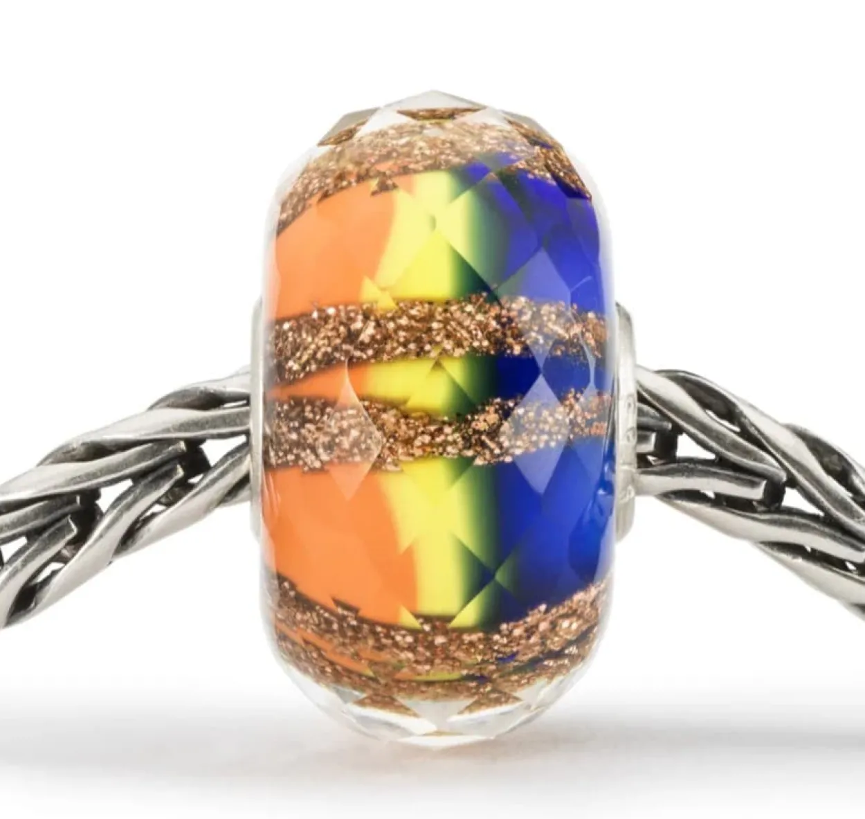 TROLLBEAD RAINBOW FACET BEAD - TGLBE-30128