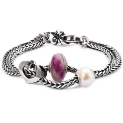 TROLLBEADS ARMBÅND SØLV 17CM - TAGBR-00008