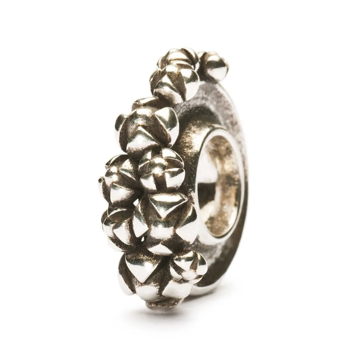 TROLLBEADS BOUGAINVILLEA SØLV KUGLE - TAGBE-10020