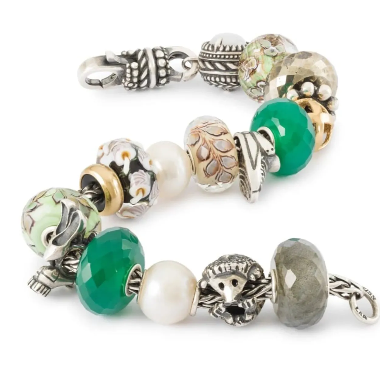 TROLLBEADS DANSENDE BLADE GLASKUGLE - TGLBE-30150