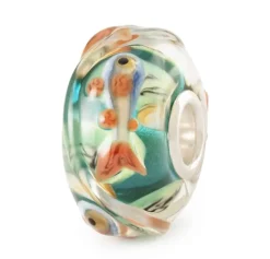 TROLLBEADS DANSENDE FISK GLASKUGLE - TGLBE-20449
