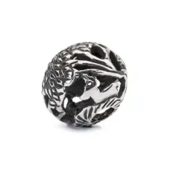 TROLLBEADS ÆDEL HJORT SØLVKUGLE - TAGBE-20183