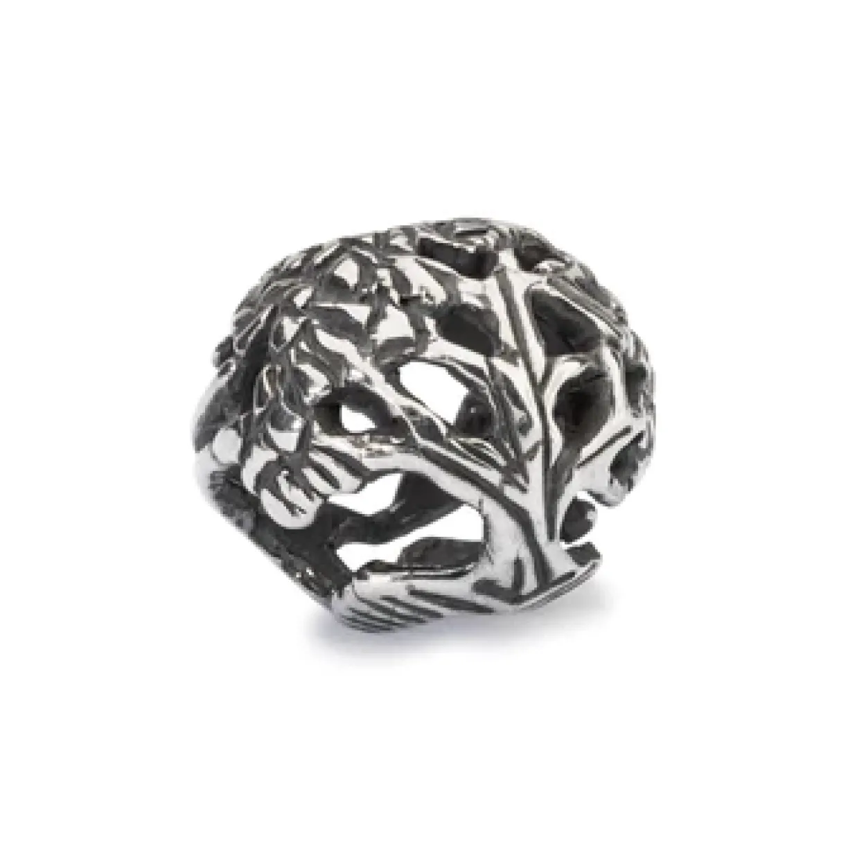 TROLLBEADS ÆDEL HJORT SØLVKUGLE - TAGBE-20183
