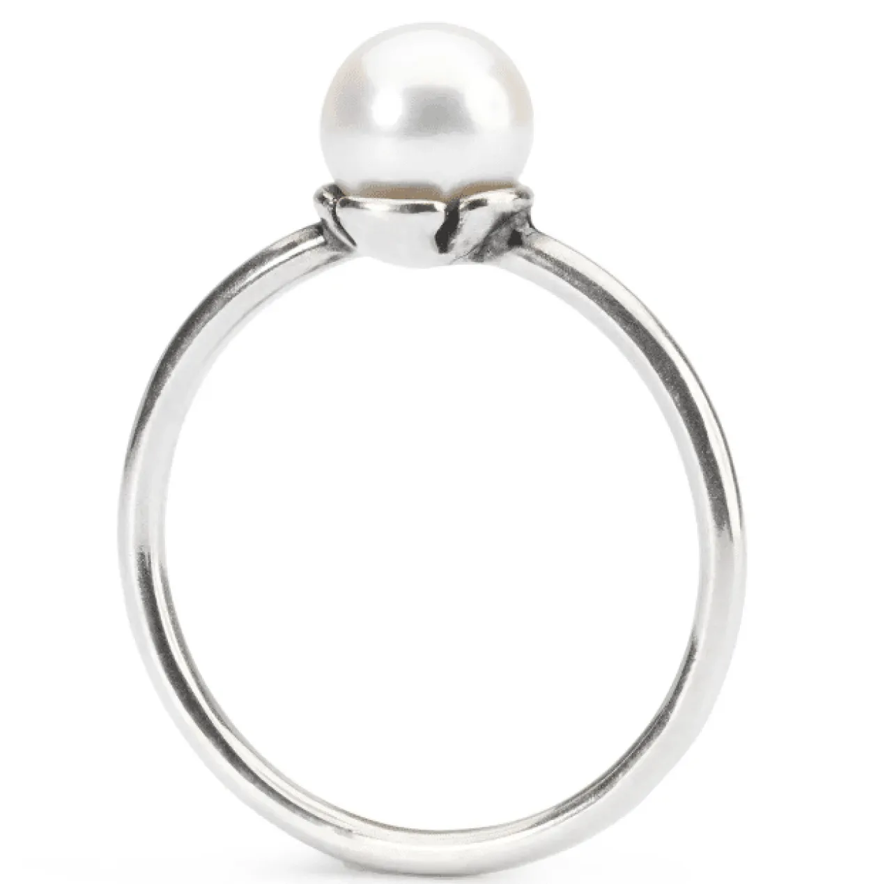 TROLLBEADS DELIKAT PERLERING SØLV STR 55- TAGRI-00417