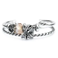 TROLLBEADS DOBBELT SLØJFE SØLVKUGLE - TAGBE-30134