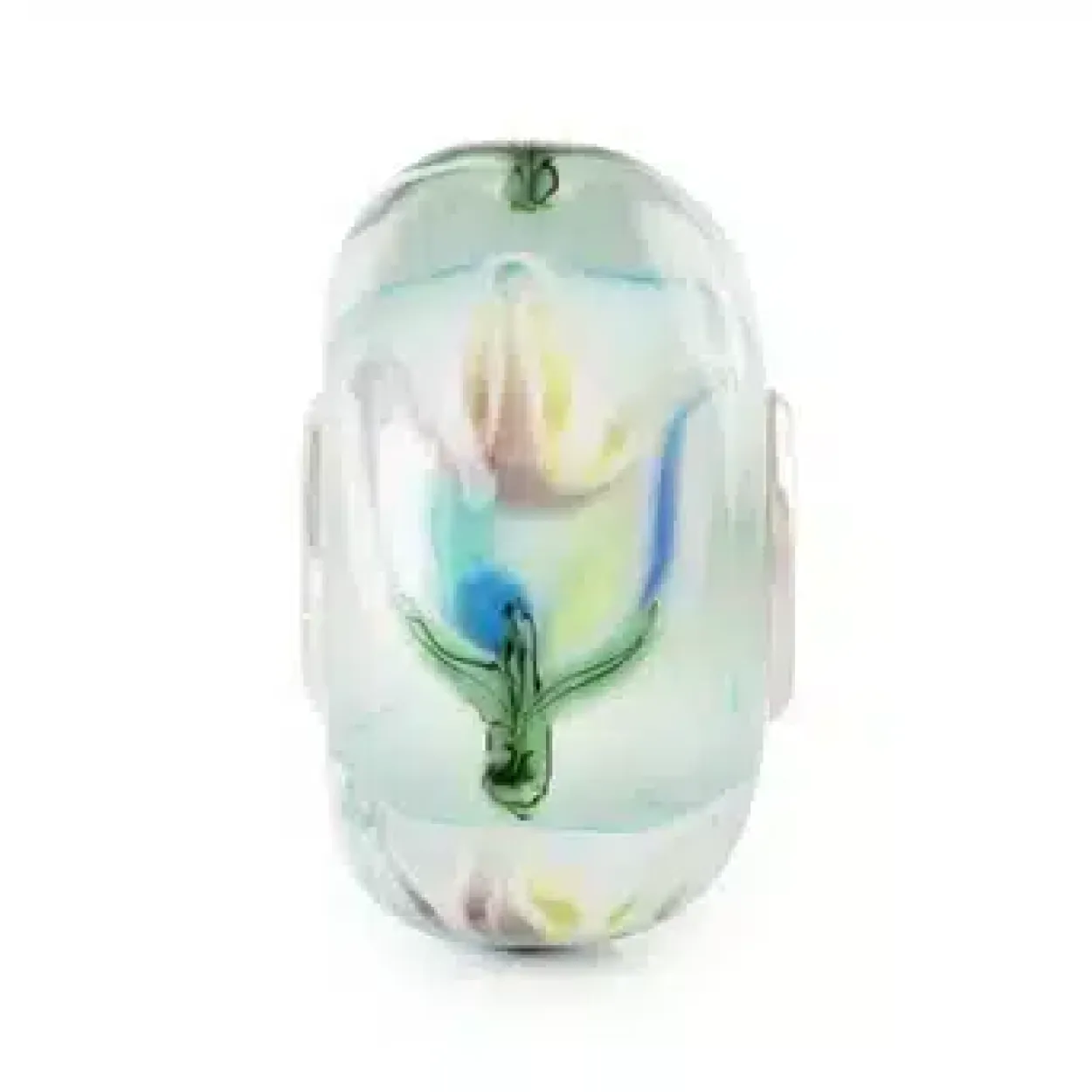 TROLLBEADS FANTASI REGNBUETULIPAN GLAS - TGLBE-20439