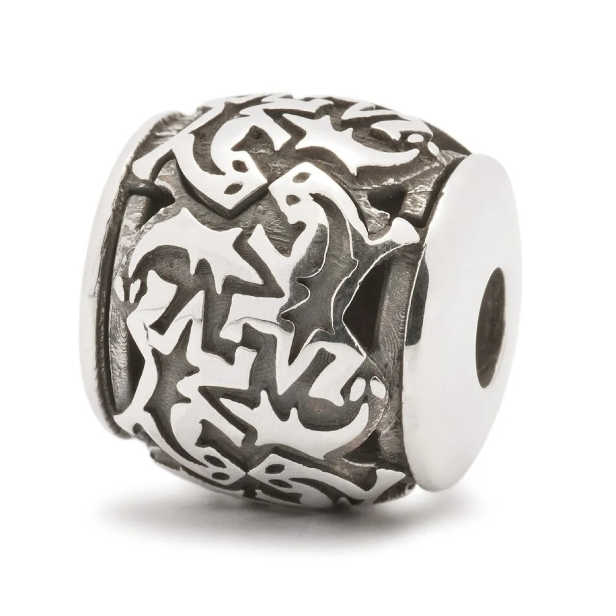 TROLLBEADS FIRBEN SØLV KUGLE - TAGBE-60001