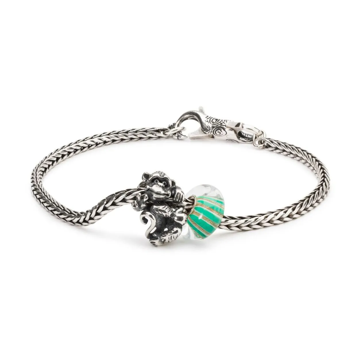 TROLLBEADS 'FREDENS ABE' SØLV KUGLE - TAGBE-30148