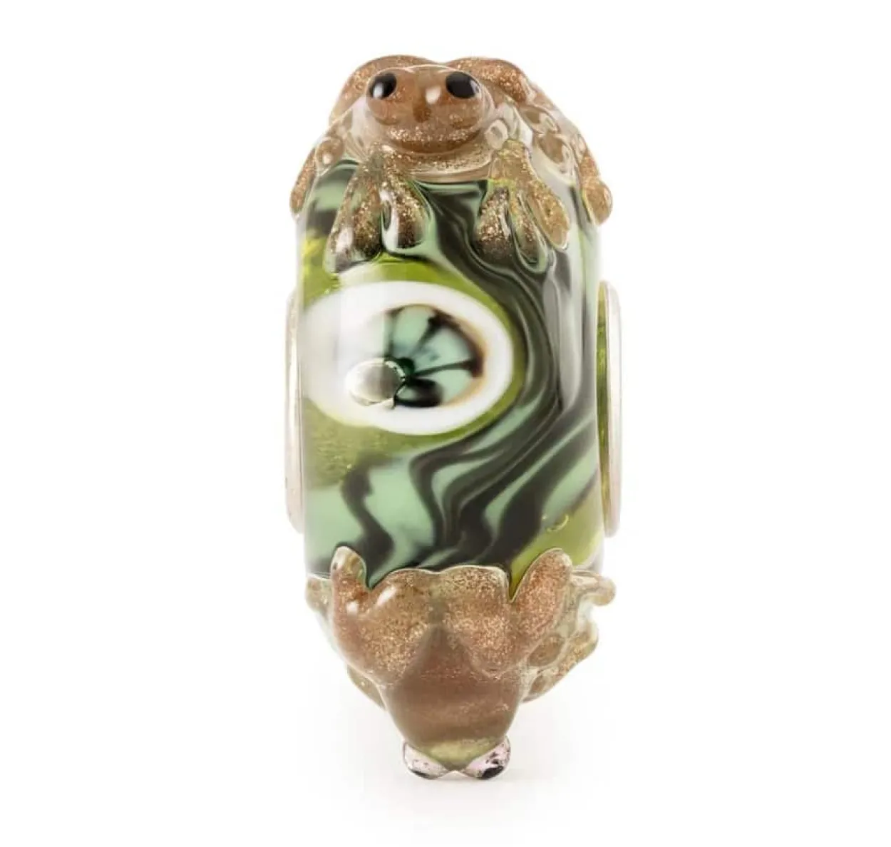 TROLLBEADS FRØENS KRAM GLASKUGLE - TGLBE-20448