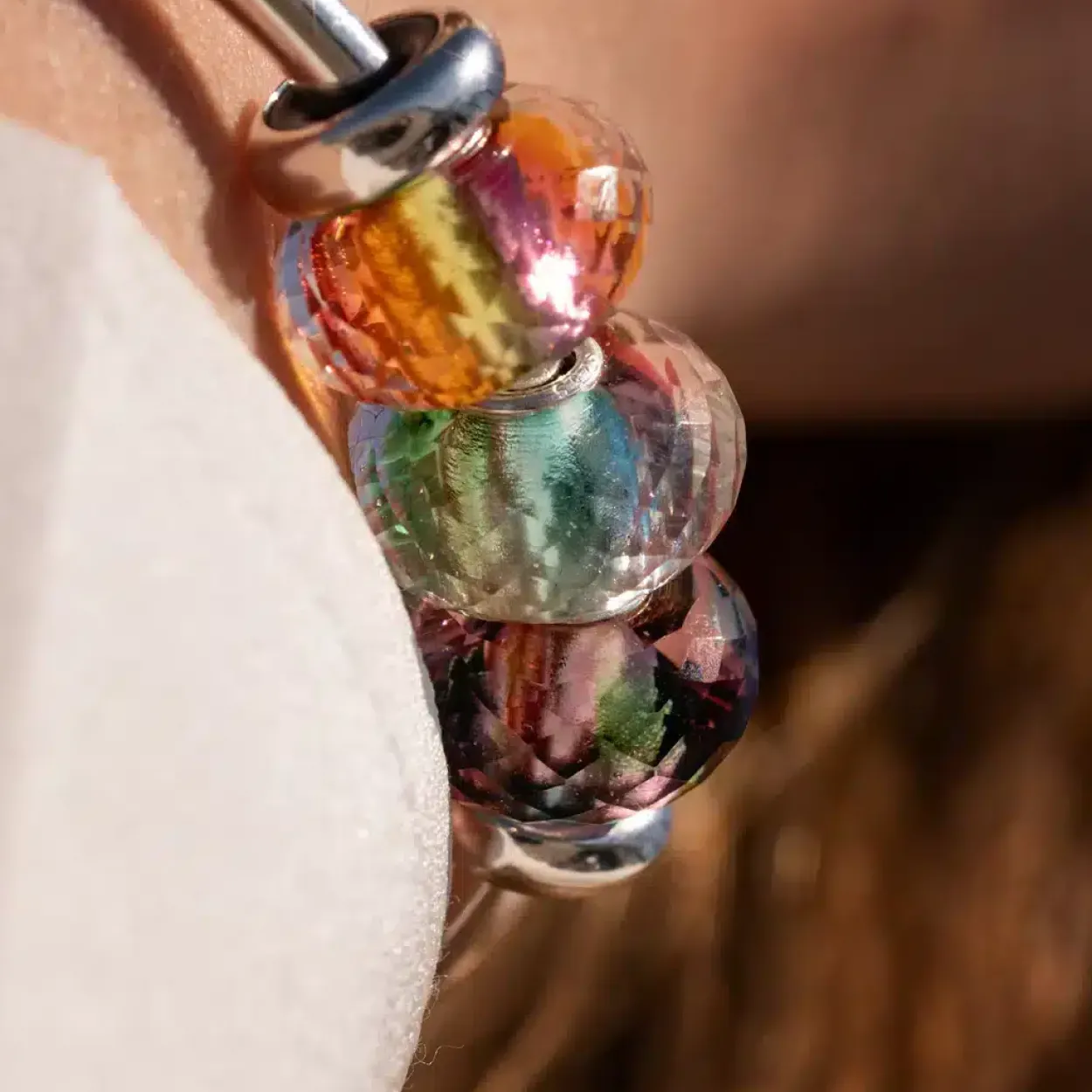 TROLLBEADS GLAS KUGLE 'LAG AF NYSGERRIGHED OG ENERGI' - TGLBE-30111